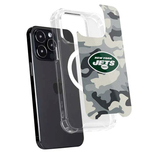 NFL New York Jets Camo iPhone 16 Pro MagSafe Case